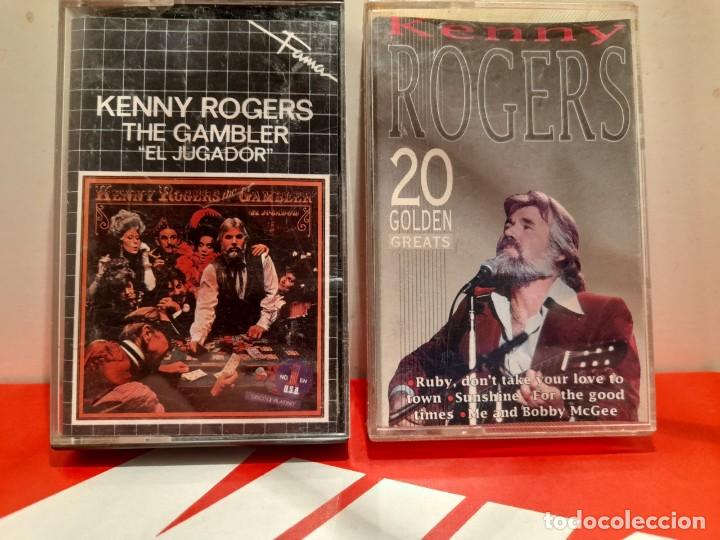Casetes antiguos: LOTE 2 CASETES DE KENNY ROGERS - Foto 1