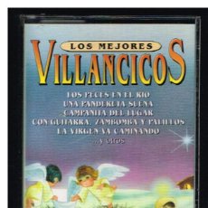 Casetes antiguos: LOS MEJORES VILLANCICOS VOL. 1 - CORO INFANTIL LOS CAMPANILLEROS - CASETE 1992. Lote 251585815