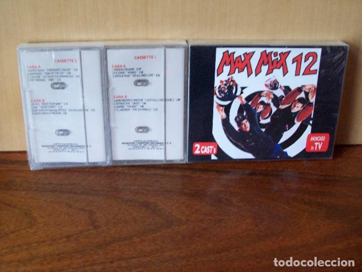 Casetes antiguos: MAX MIX 12 - DOBLE CASSETTE NUEVA PRECINTADO - Foto 1