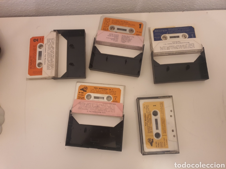 Casetes antiguos: 5 Cintas cassete pepe marchena - Foto 2
