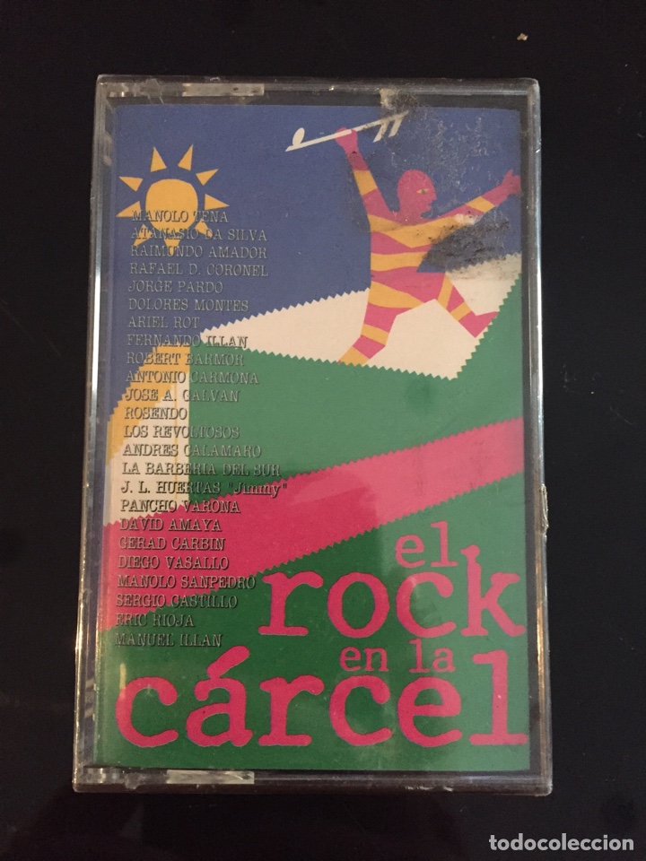Cassette antiche: CASSETTE EL ROCK EN LA CARCEL - NEW! SEALED OF FACTORY! PRECINTADO DE F&Aacute;BRICA! NUEVO!