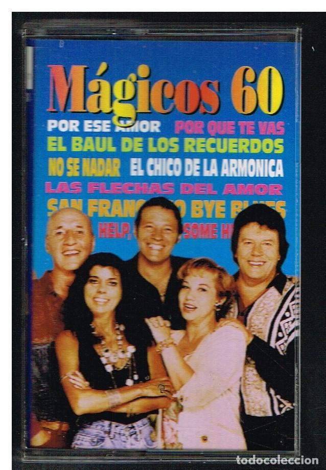 Casetes antiguos: MAGICOS 60 - CASETE 1996 - BUEN ESTADO - Foto 1