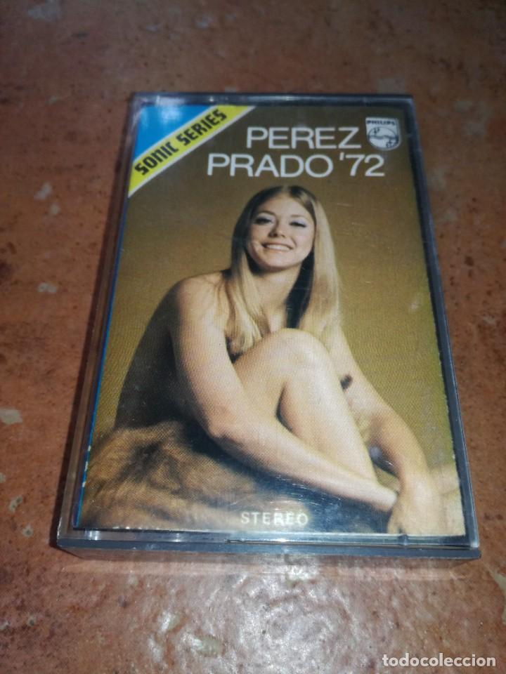 Casetes antiguos: PEREZ PRADO &acute;72-MUY RARA EN ESTE FORMATO - Foto 1