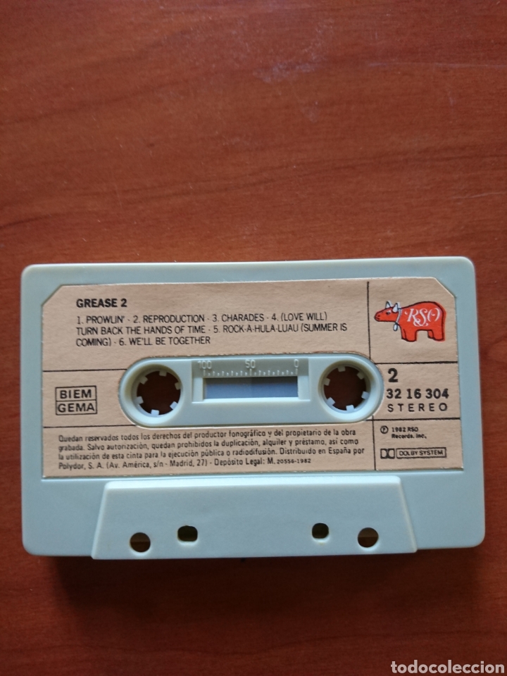 Casetes antiguos: Grease 2 - B.S.O.- cassette - Foto 4