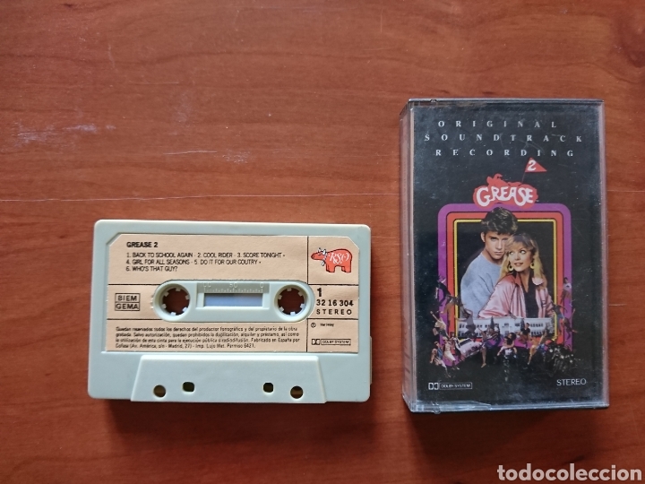Casetes antiguos: Grease 2 - B.S.O.- cassette - Foto 2