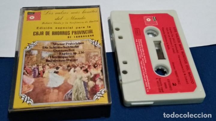 Alte Kassetten: CASETE(LOS VALSES MAS BONITOS DEL MUDO)1976 BASF - CAJA DE AHORROS PROVINCIAL DE TARRAGONA -