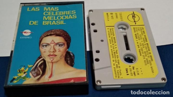 Alte Kassetten: CASETE( LAS MAS CELEBRES MELODIAS DE BRASIL - MICHEL MAGNE Y SU GRAN ORQUESTA ) 1972 TRAMA MARFER