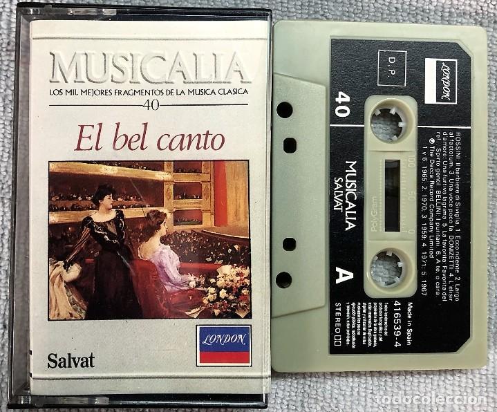 Casetes antiguos: MUSICALIA - SALVAT - CASSETTE N&ordm; 40