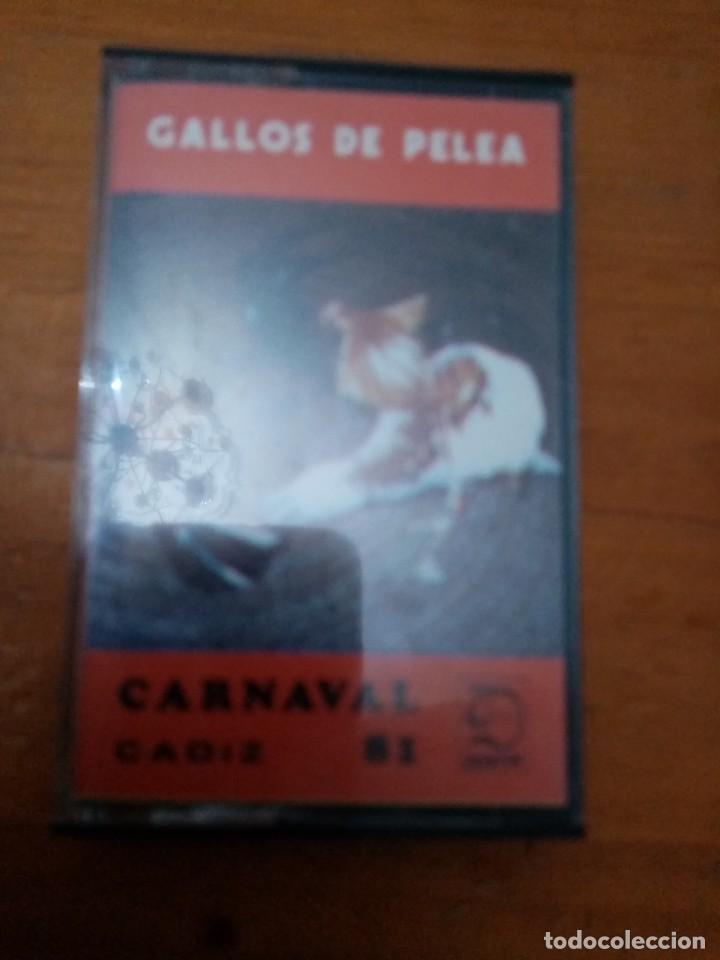 Casetes antiguos: COMPARSA. GALLOS DE PELEA. CARNAVAL CADIZ 81 - Foto 1