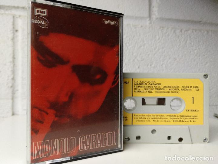 Casetes antiguos: Manolo Caracol. PEDIDO M&Iacute;NIMO 5&euro; - Foto 1