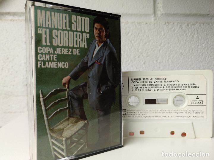 Casetes antiguos: Manuel Soto El Sordera. PEDIDO M&Iacute;NIMO 5&euro; - Foto 1