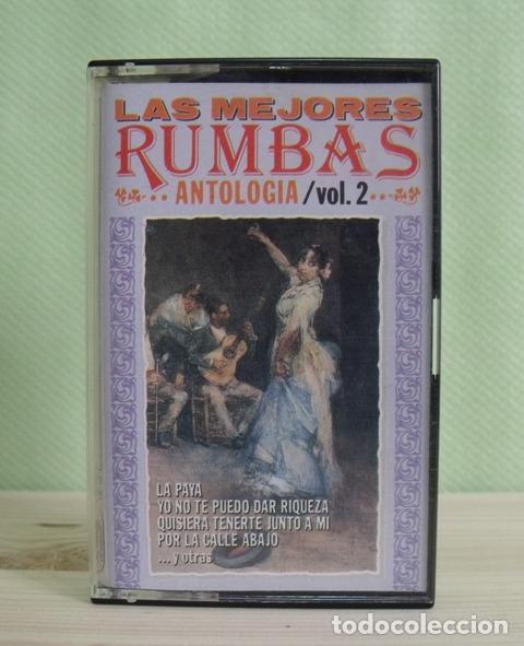 Casetes antiguos: Cinta Casete Cassette Las Mejores Rumbas Antolog&iacute;a Volumen 2