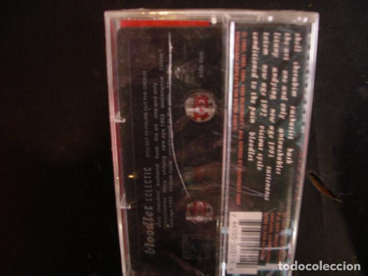 Casetes antiguos: BLOODLET- ECLECTIC. CASETE PRECINTADA. - Foto 2