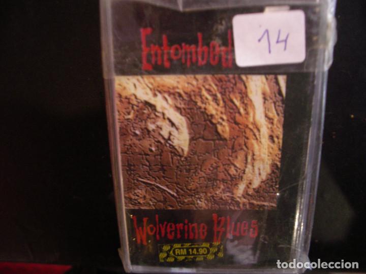 Casetes antiguos: ENTOMBED- WOLVERINE BLUES. CASETE. - Foto 1