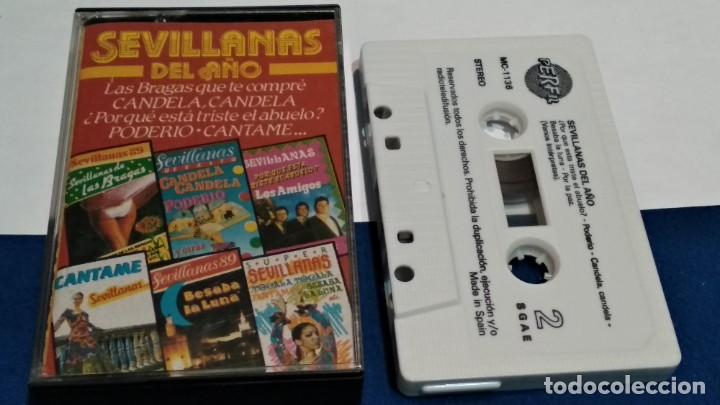 Casetes antiguos: CASETE CINTA CASSETTE ( SEVILLANAS DEL A&Ntilde;O - POR QUE ESTA TRISTE EL ABUELO ) 1989 PERFIL