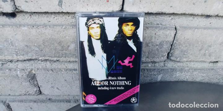 Casetes antiguos: MILLI VANILLI-CASSETTE ALL OR NOTHING - Foto 1