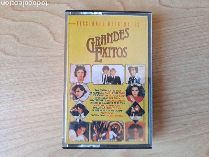 Casetes antiguos: Casete Grandes Exitos. Versiones originales. 1981 - Foto 1
