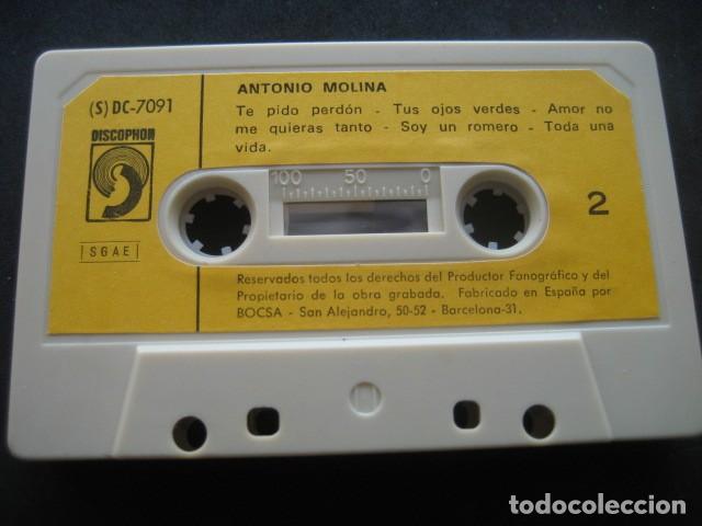 Casetes antiguos: ANTONIO MOLINA . DISCOPHON 1977 - Foto 5