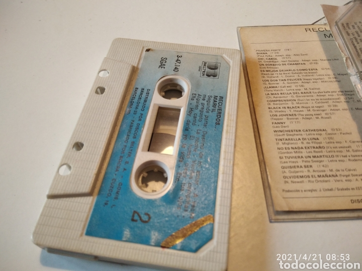 Casetes antiguos: Marfil recuerdos - Foto 4