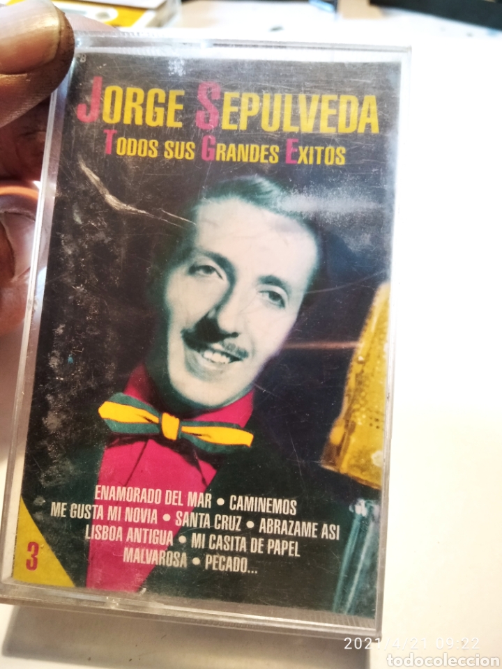 Casetes antiguos: Jorge Sep&uacute;lveda &eacute;xitos - Foto 1