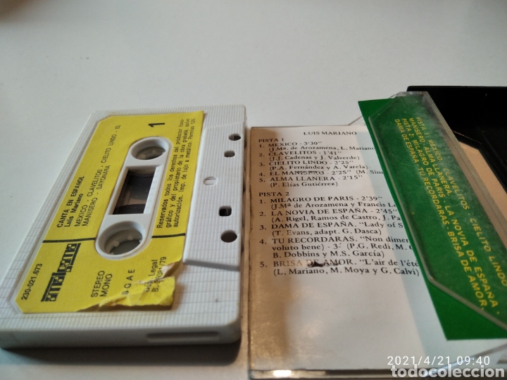 Casetes antiguos: Luis Mariano - Foto 3