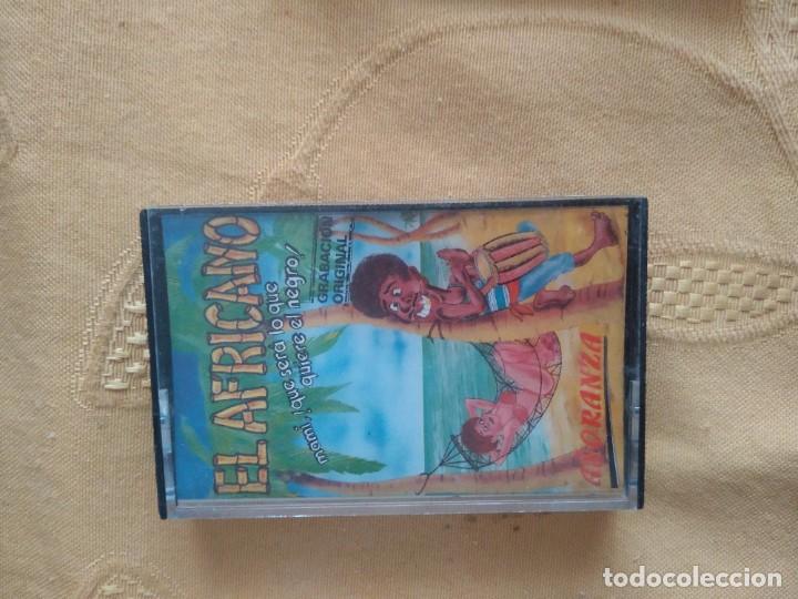 Cassetes antigas: CAJ-545 CASETE EL AFRICANO MAMI, &iexcl;QUE SERA LO QUE QUIERE EL NEGRO!