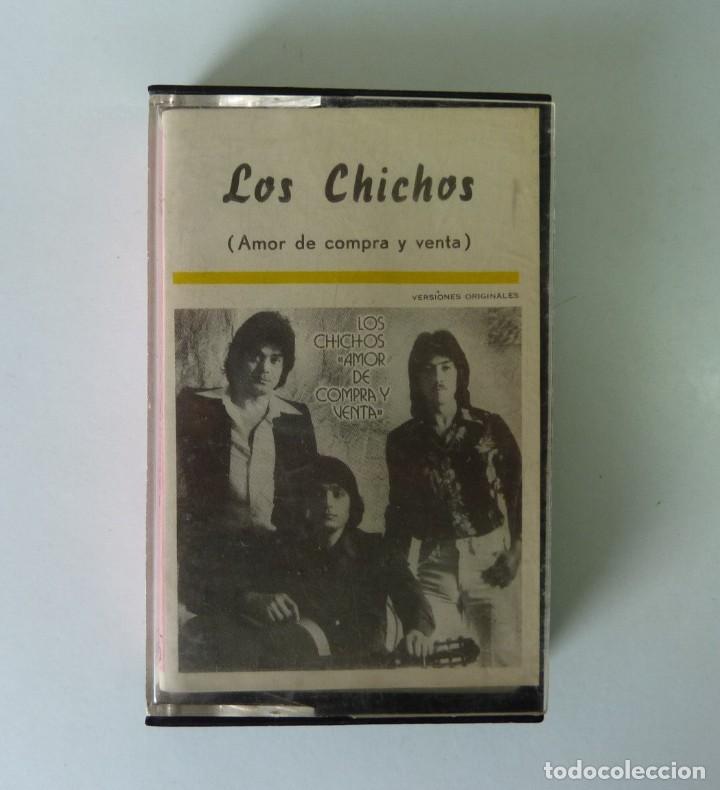 Casetes antiguos: LOS CHICHOS // AMOR DE COMPRA Y VENTA // PIRATA - Foto 1