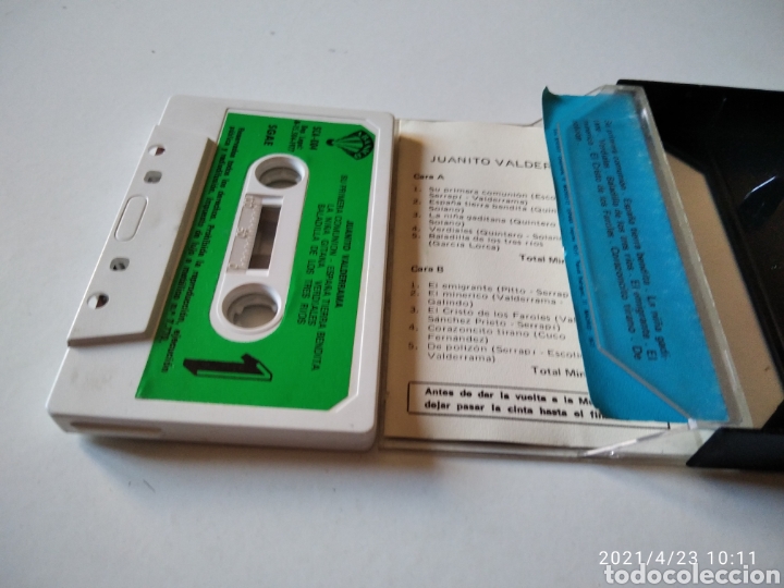 Casetes antiguos: Juanito Valderrama - Foto 3