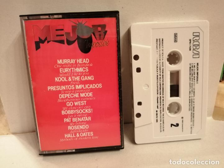 Cassette antiche: antigua cassette casete mejor imposible murray head eurythmics etc nueva ver fotos