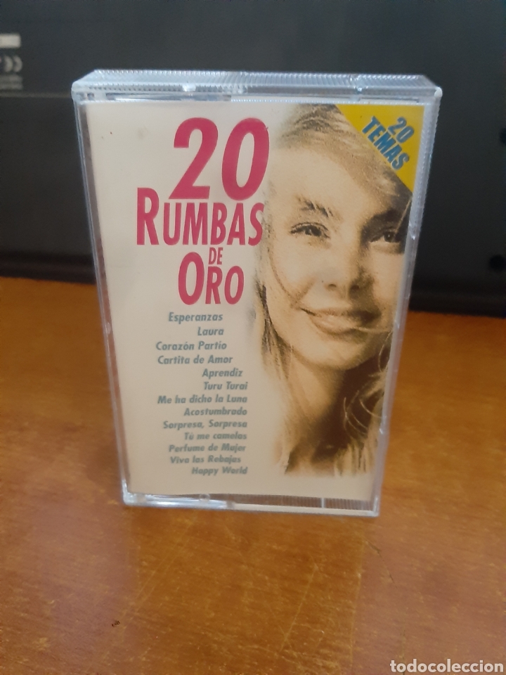 Cassetes antigas: Cassette 20 Rumbas de Oro