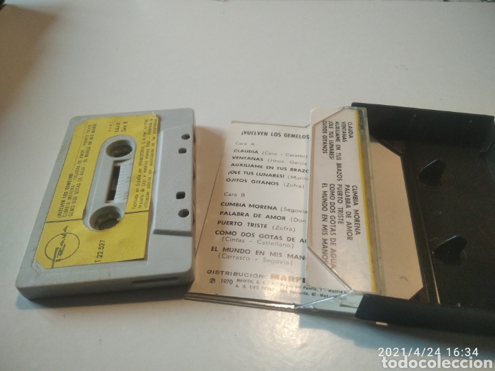 Casetes antiguos: Los gemelos casette - Foto 2
