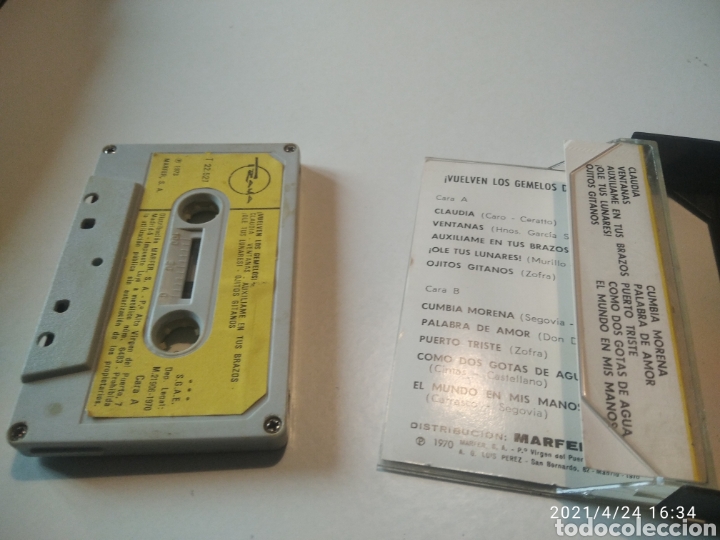 Casetes antiguos: Los gemelos casette - Foto 3