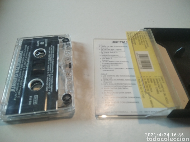 Casetes antiguos: Juanito Valderrama - Foto 2