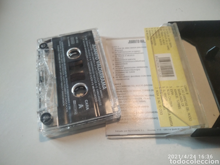 Casetes antiguos: Juanito Valderrama - Foto 3