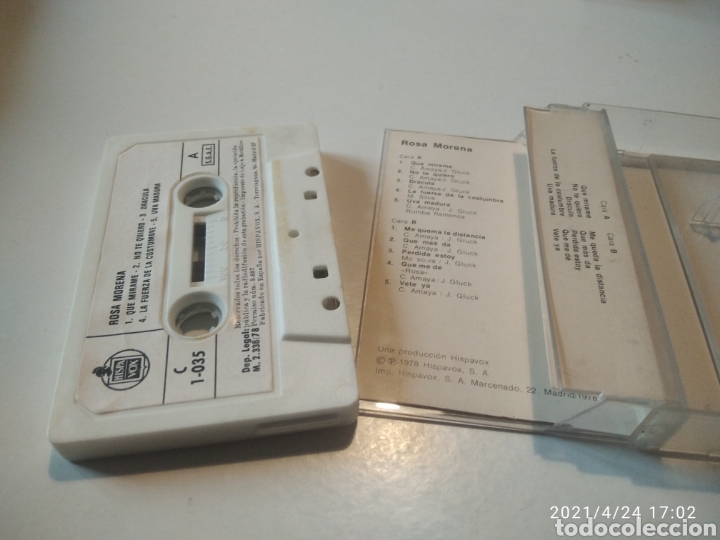 Casetes antiguos: Rosa Morena - Foto 2