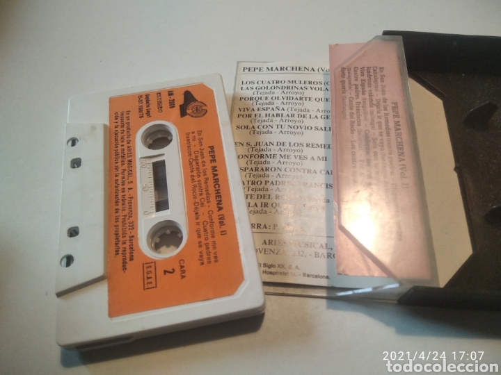 Casetes antiguos: Pepe Marchena - Foto 2