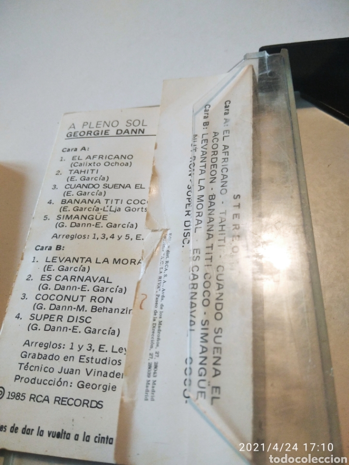Casetes antiguos: Georgie Dann, el Africano - Foto 4