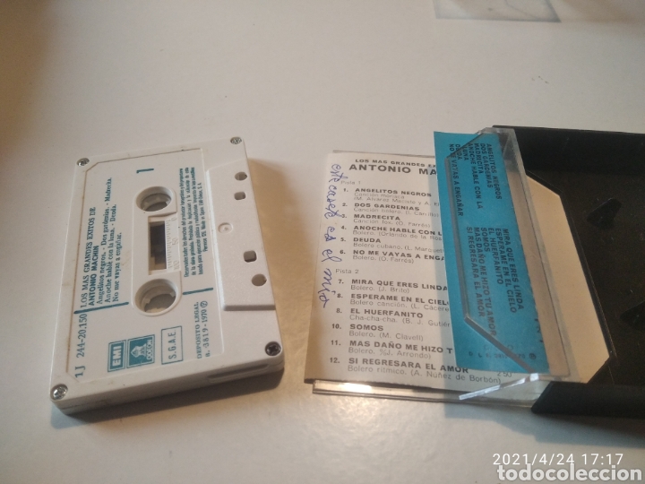 Casetes antiguos: Antonio Mach&iacute;n - Foto 2