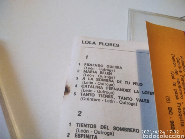 Casetes antiguos: Lola Flores - Foto 4