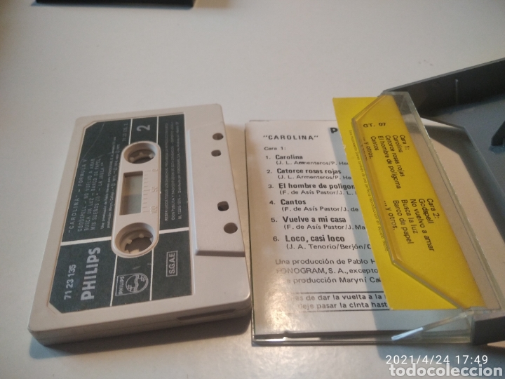 Casetes antiguos: Formula V Carolina - Foto 2