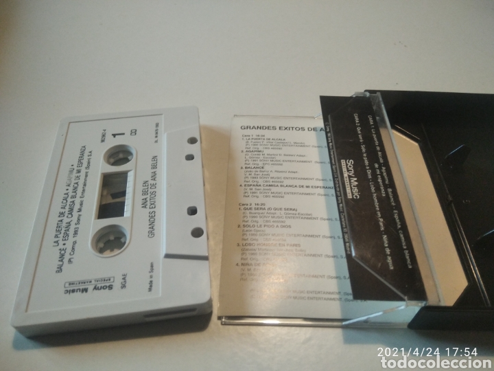Casetes antiguos: Ana Bel&eacute;n grandes &eacute;xitos - Foto 2
