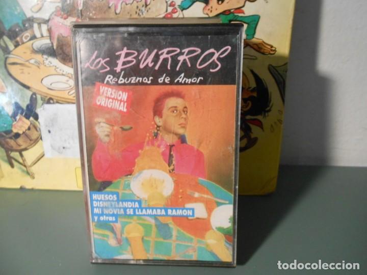Cassette antiche: LOS BURROS - REBUZNOS DE AMOR