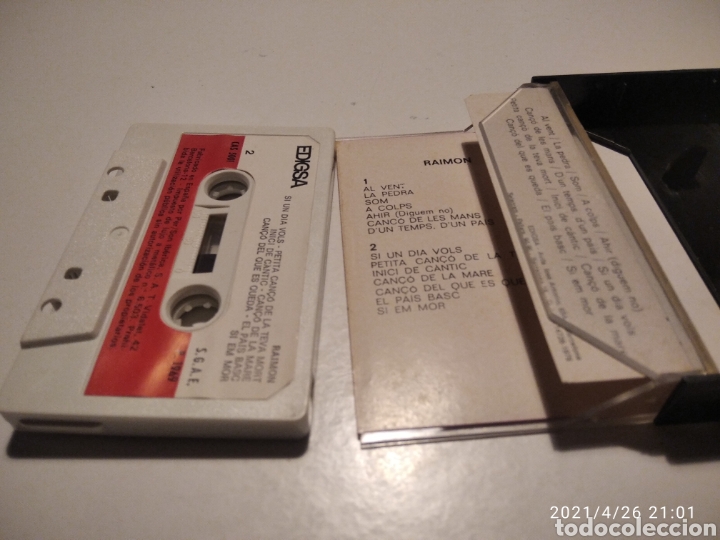 Casetes antiguos: Raimon casette - Foto 3