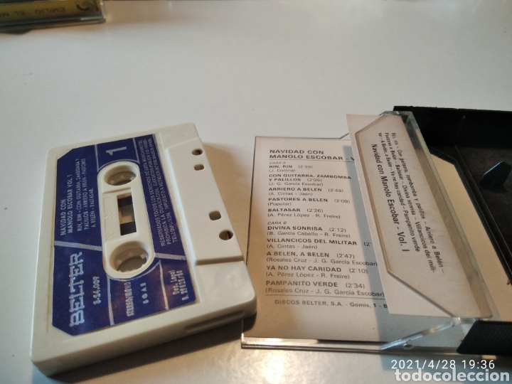 Casetes antiguos: Navidad Manolo Escobar - Foto 2