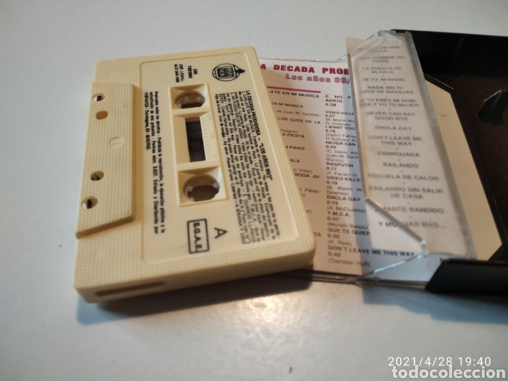Casetes antiguos: La d&eacute;cada prodigiosa - Foto 3