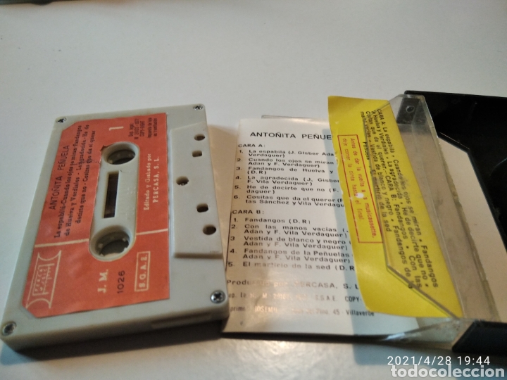 Casetes antiguos: Anto&ntilde;ita Pe&ntilde;uela - Foto 2