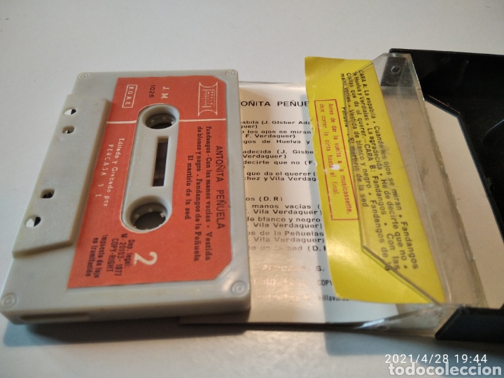 Casetes antiguos: Anto&ntilde;ita Pe&ntilde;uela - Foto 3