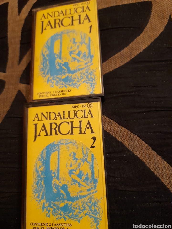 Casetes antiguos: Dos cintas caset de Jarcha ,Andaluc&iacute;a - Foto 1
