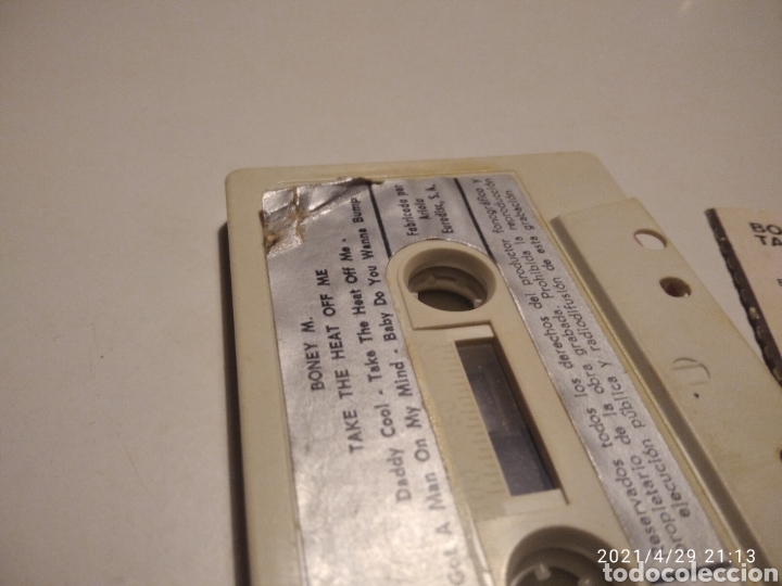 Casetes antiguos: Boney M. Casette - Foto 3