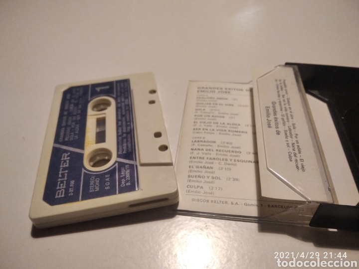 Casetes antiguos: Emilio Jose - Foto 2